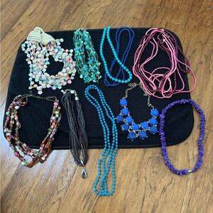 Colorful VINTAGE 70’s 80’s & 90”s NECKLACE PERSONAL COLLECTION